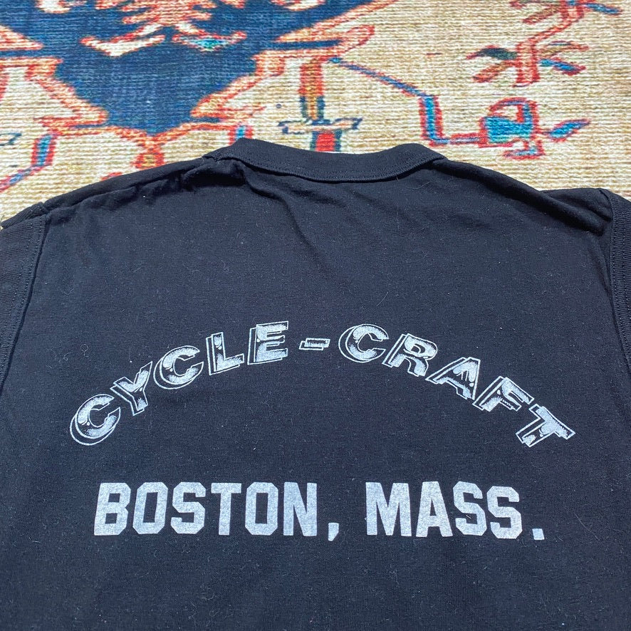 80s Harley Davidson eagle Boston tank