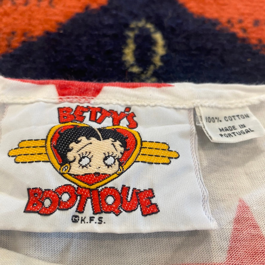 90s Betty Boop Statue of Liberty AOP tee
