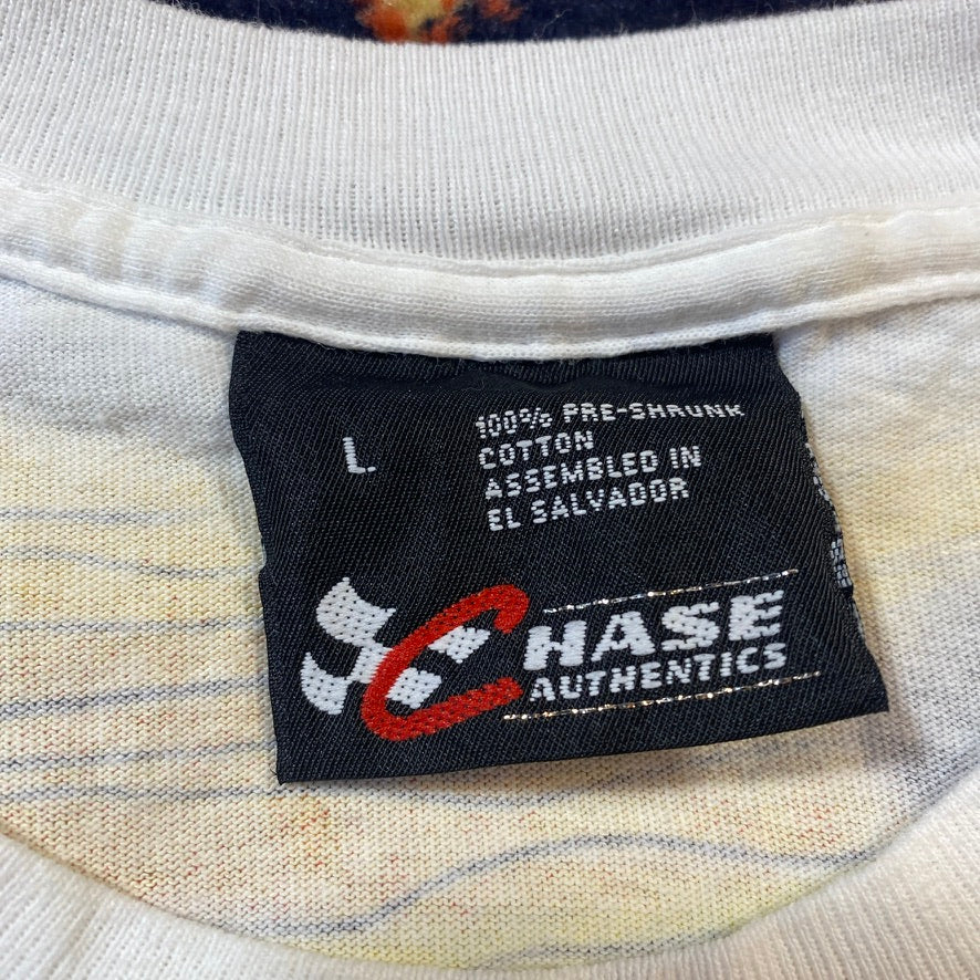 Y2K Dale Earnhardt Black Gold Nascar AOP tee