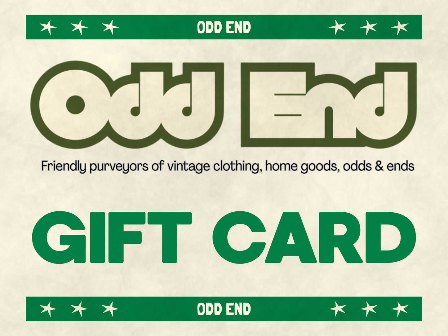 Odd End Gift Card