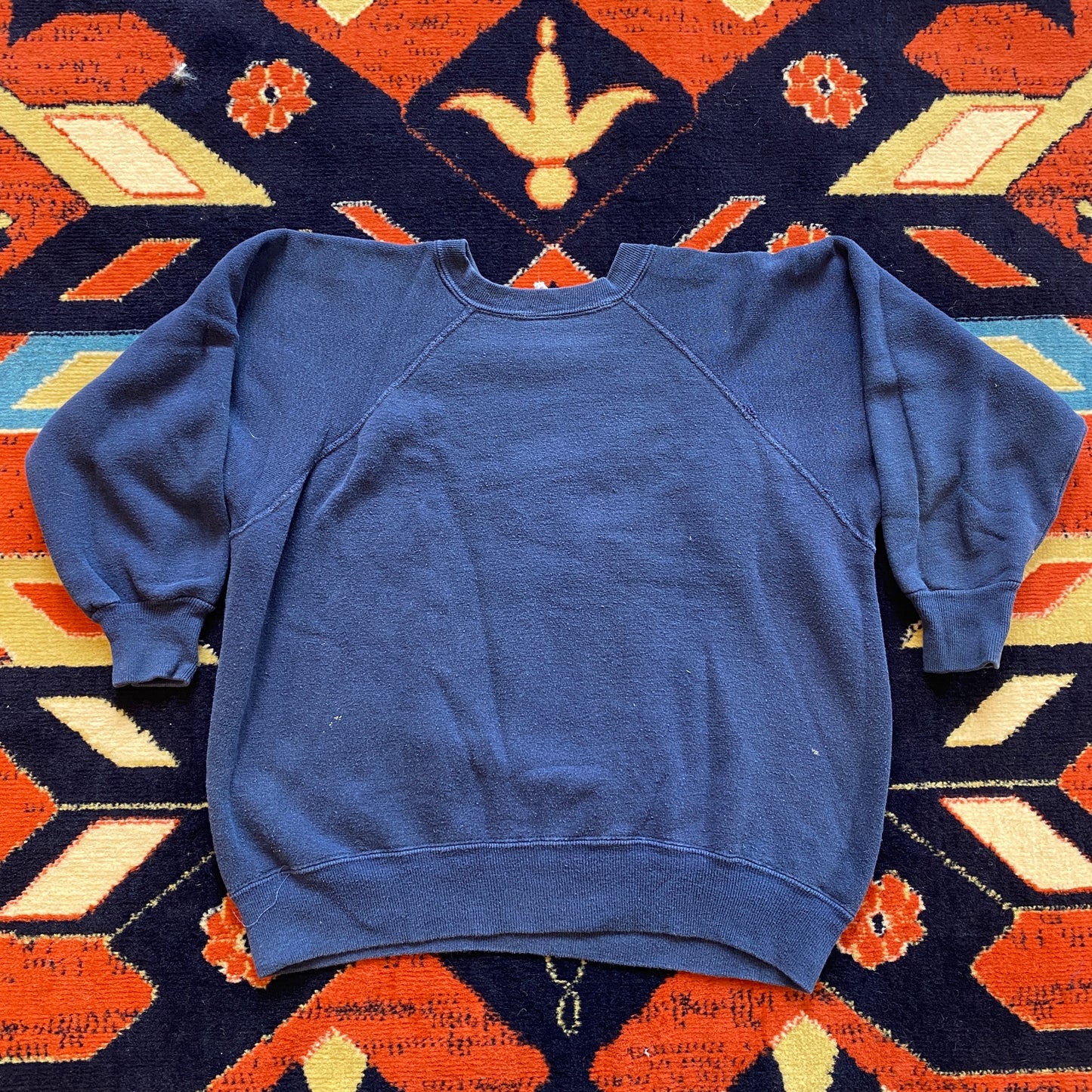 60s Champion Running Man Park College flocked print crewneck