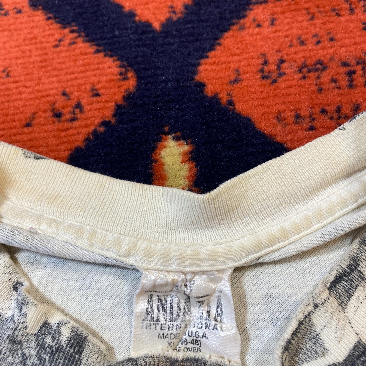 1991 M.C Escher all over print tee