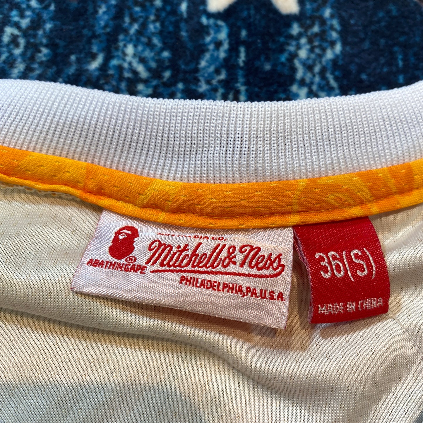 Bathing Ape x LA Lakers Mitchell & Ness jersey Deadstock NWT