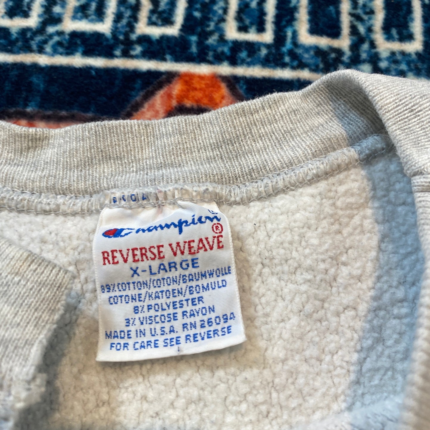 90s Champion Reverse Weave Seton Hall Law School crewneck