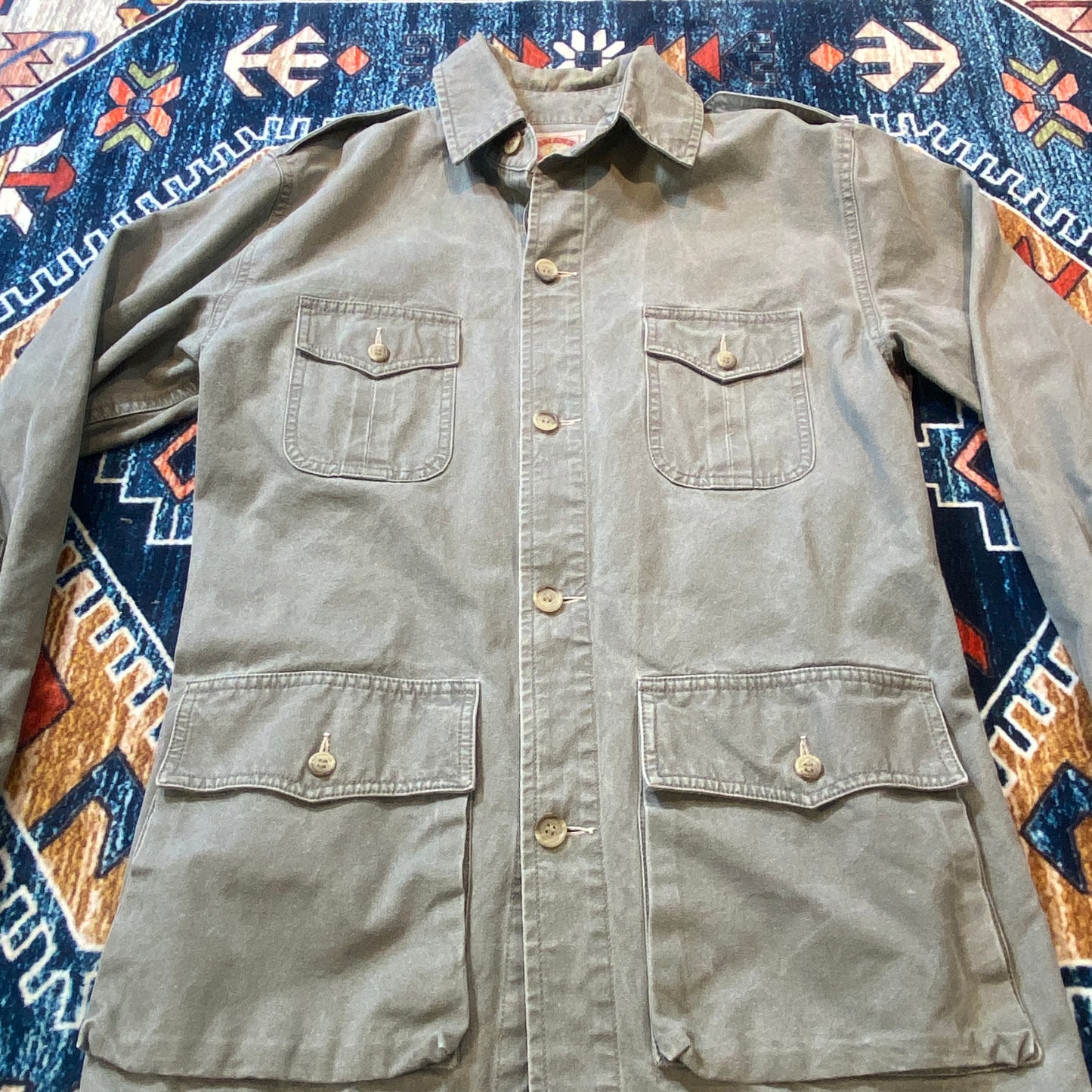 80s Banana Republic L/S safari shirt
