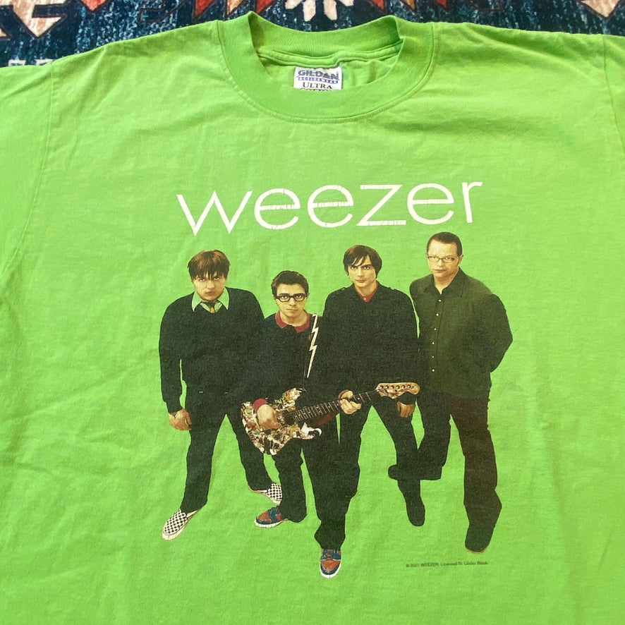 2001 Weezer Green Album tee 