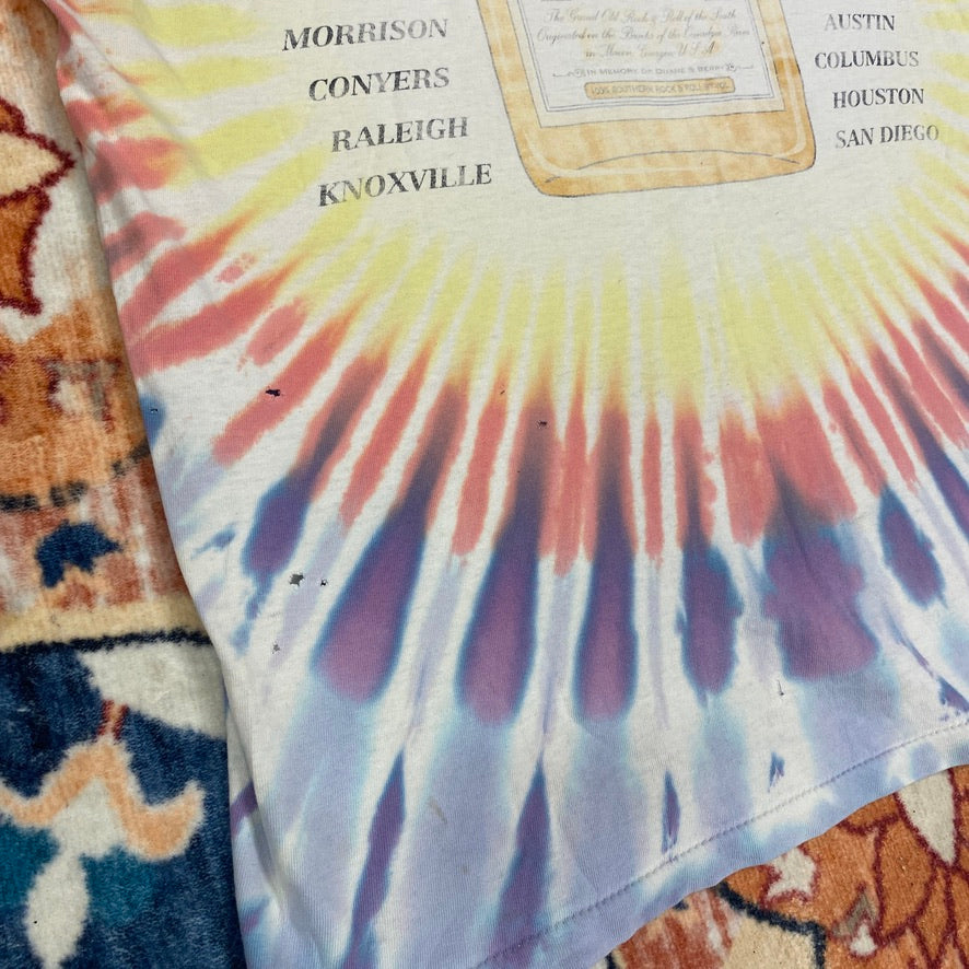 1997 The Allman Brothers Band Tie Dye Tour Tee
