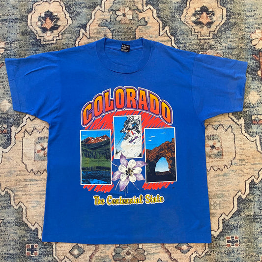 90s Colorado Blue Tee