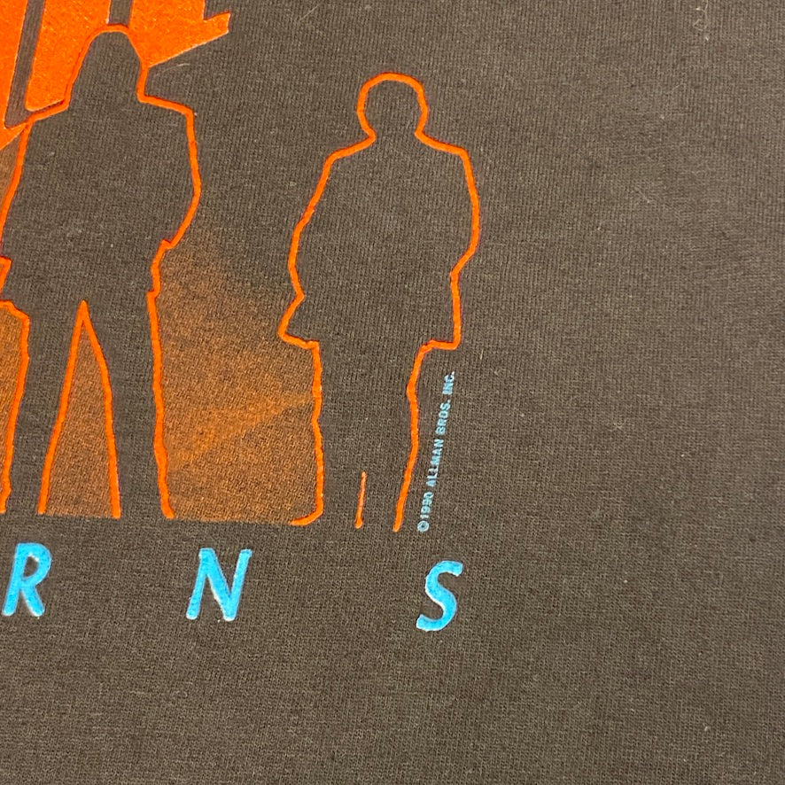 1990 Allman Brothers Band Seven Turns Tour Tee