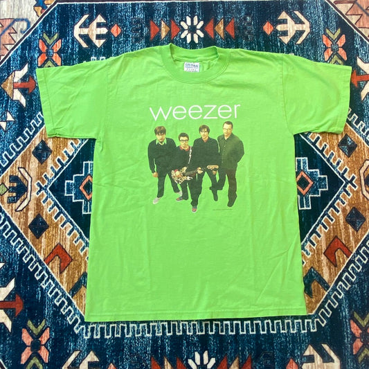2001 Weezer Green Album tee 