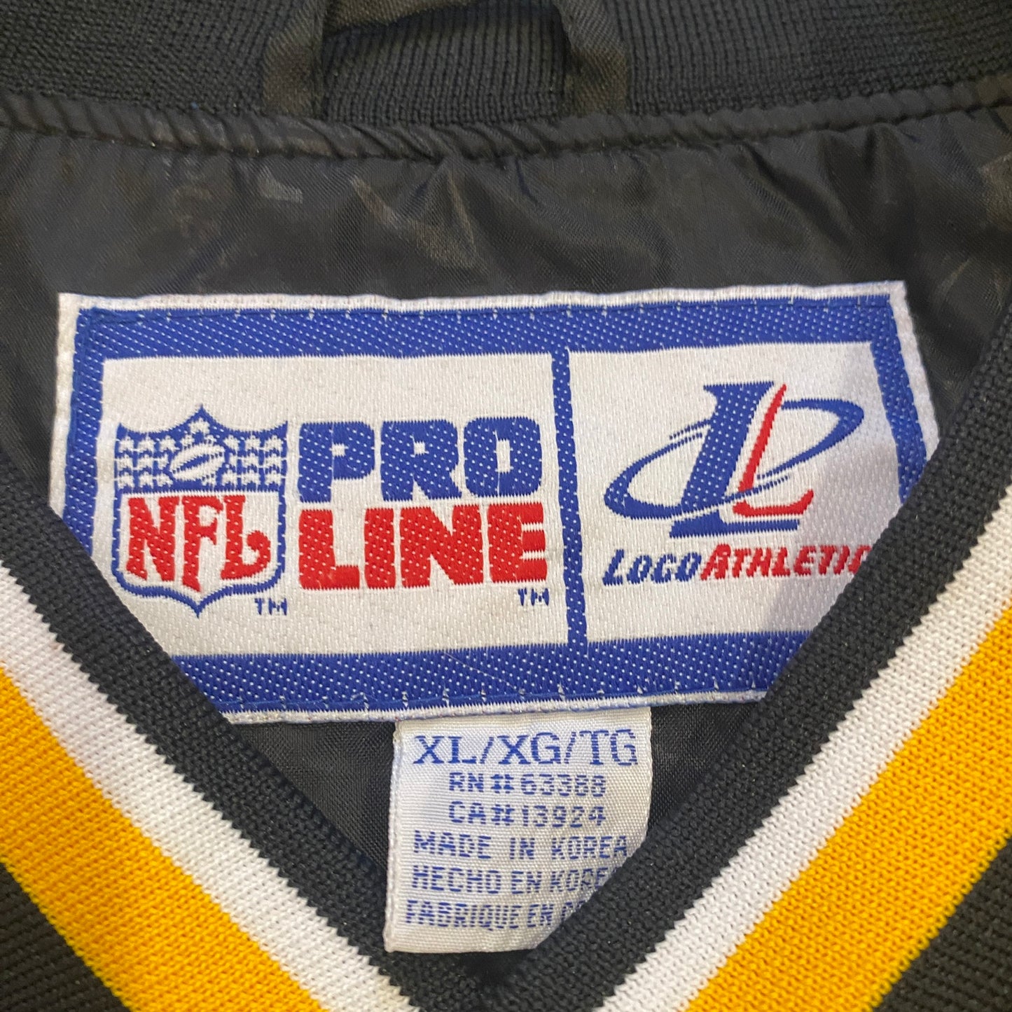 90s Steelers Pro Line windbreaker