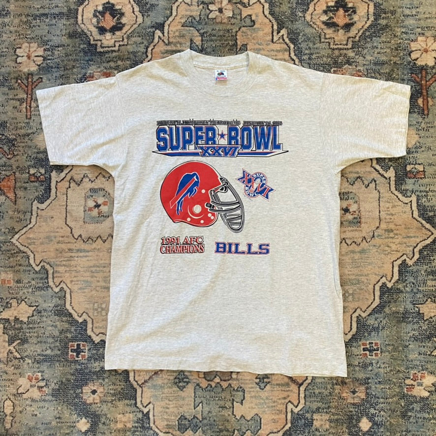 1991 Buffalo Bills AFC Championship Tee