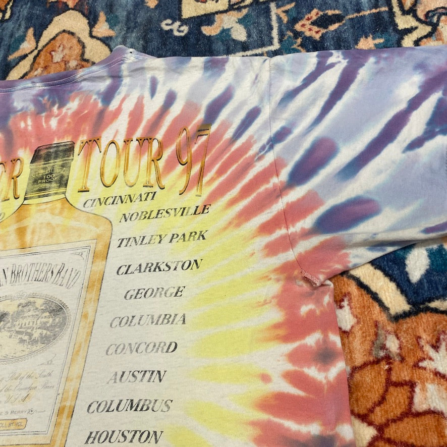 1997 The Allman Brothers Band Tie Dye Tour Tee