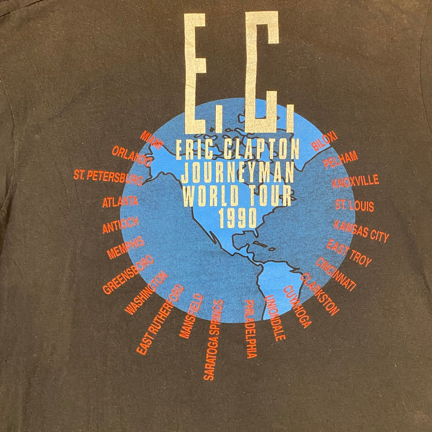 1990 Eric Clapton Journeyman World Tour Tee