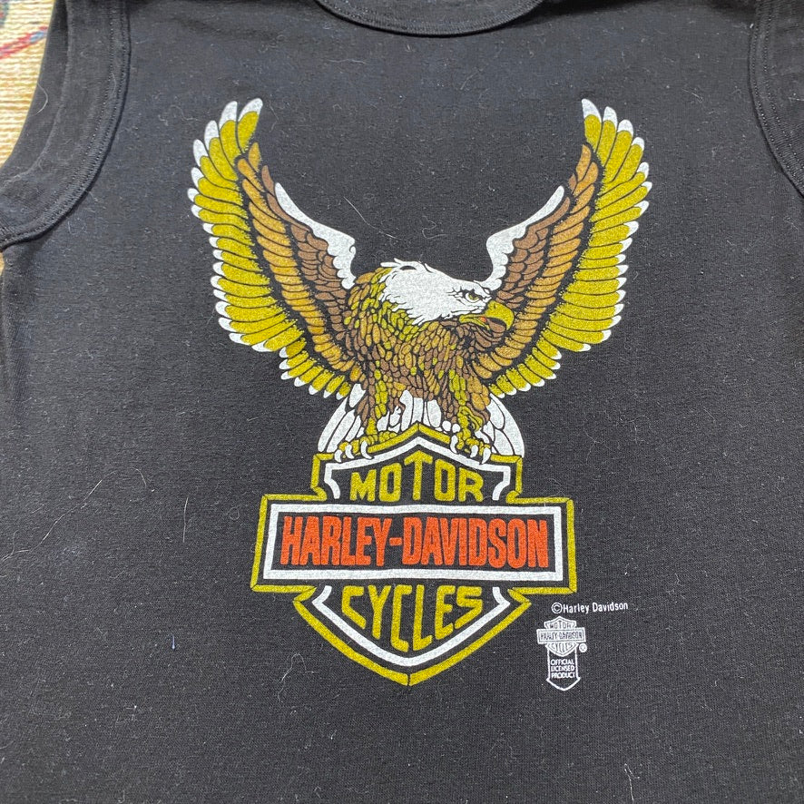 80s Harley Davidson eagle Boston tank