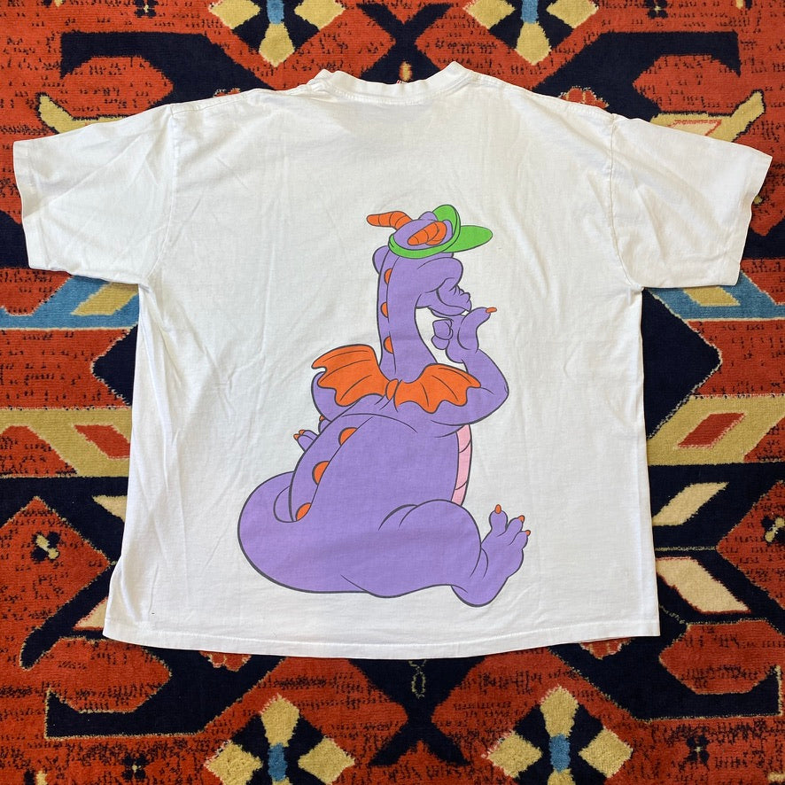 90s Disney Figment Dragon EPCOT double sided tee
