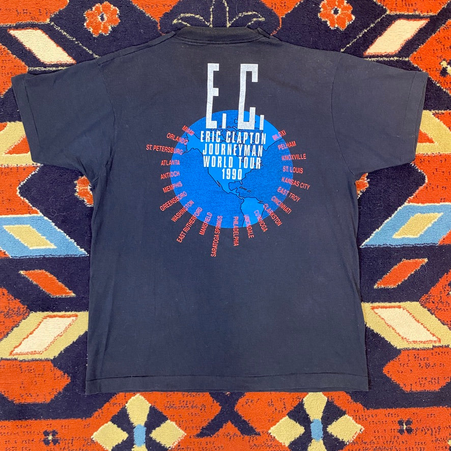 1990 Eric Clapton Journeyman World Tour Tee