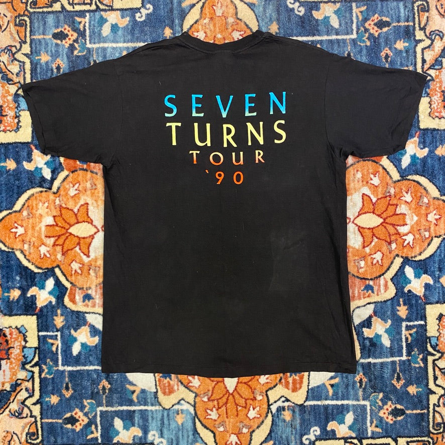 1990 Allman Brothers Band Seven Turns Tour Tee
