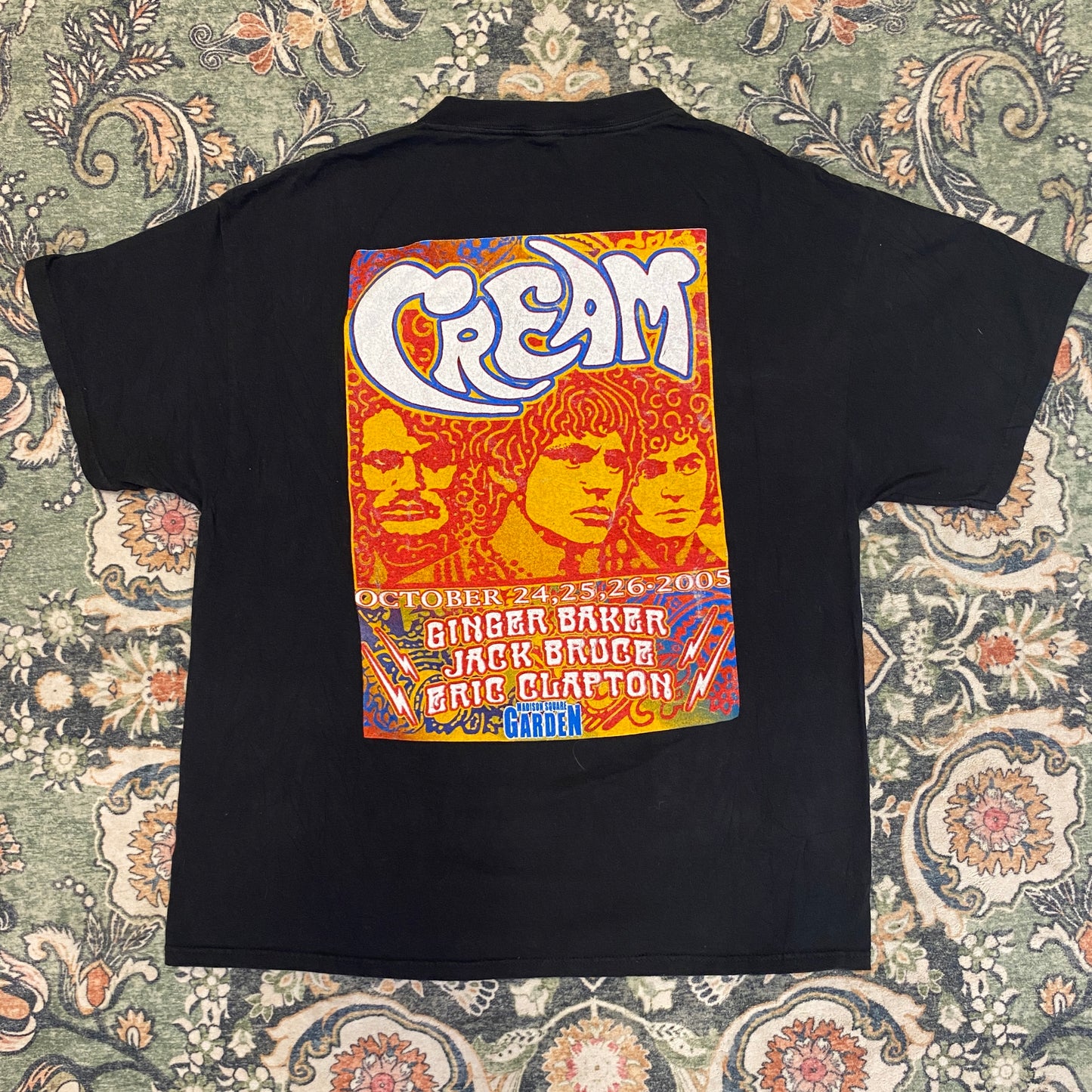 2005 Cream Reunion Madison Square Garden Tee