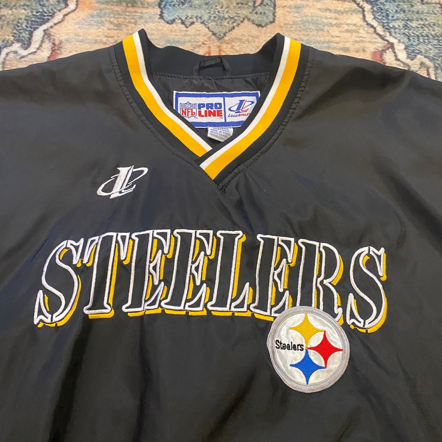 90s Steelers Pro Line windbreaker