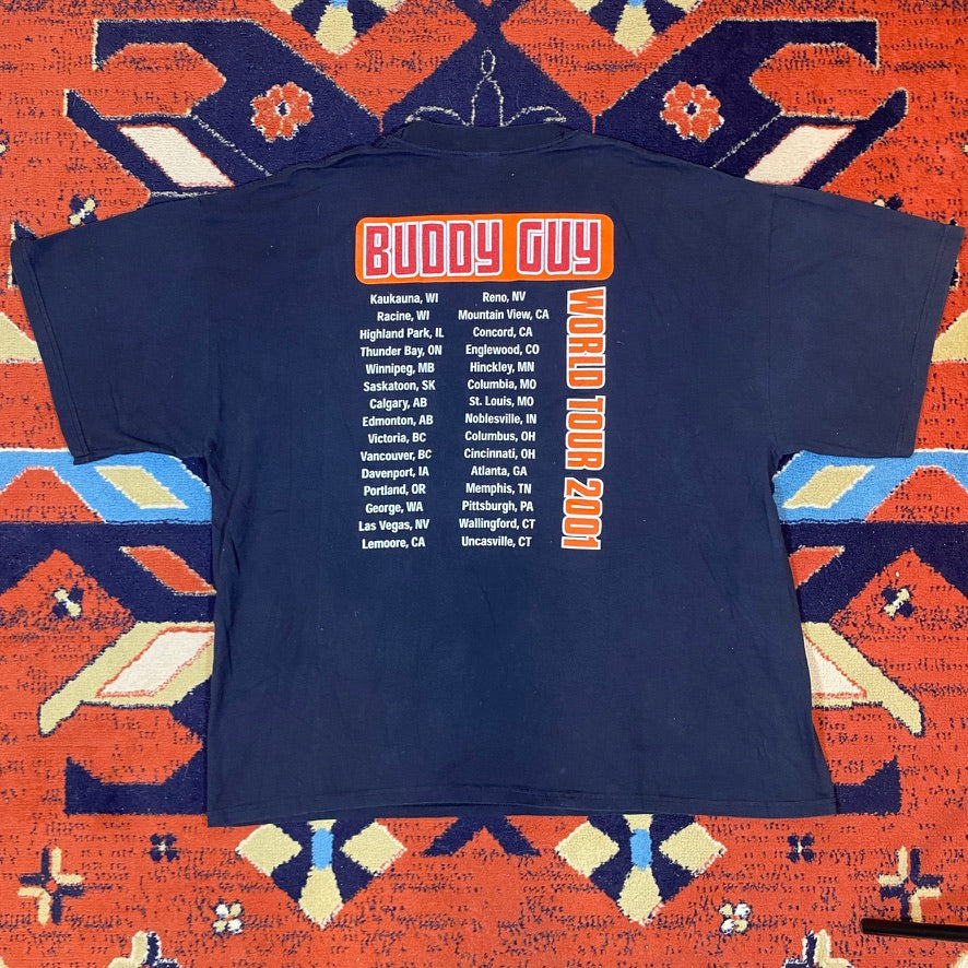 2001 Buddy Guy World Tour Tee