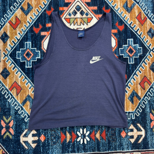 80s Nike blue tag tank top