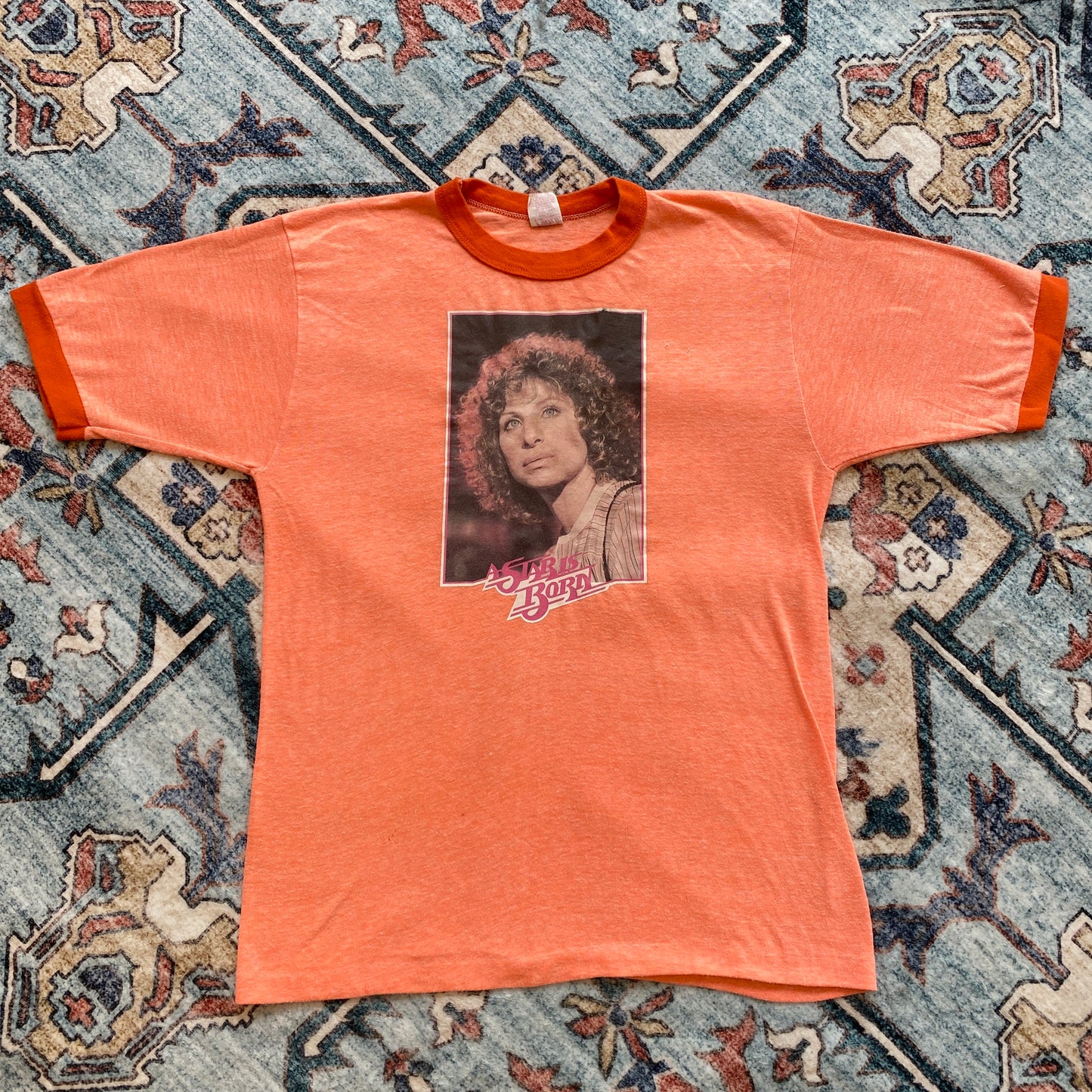 RARE 70s Barbra Streisand A Star is Born tee
