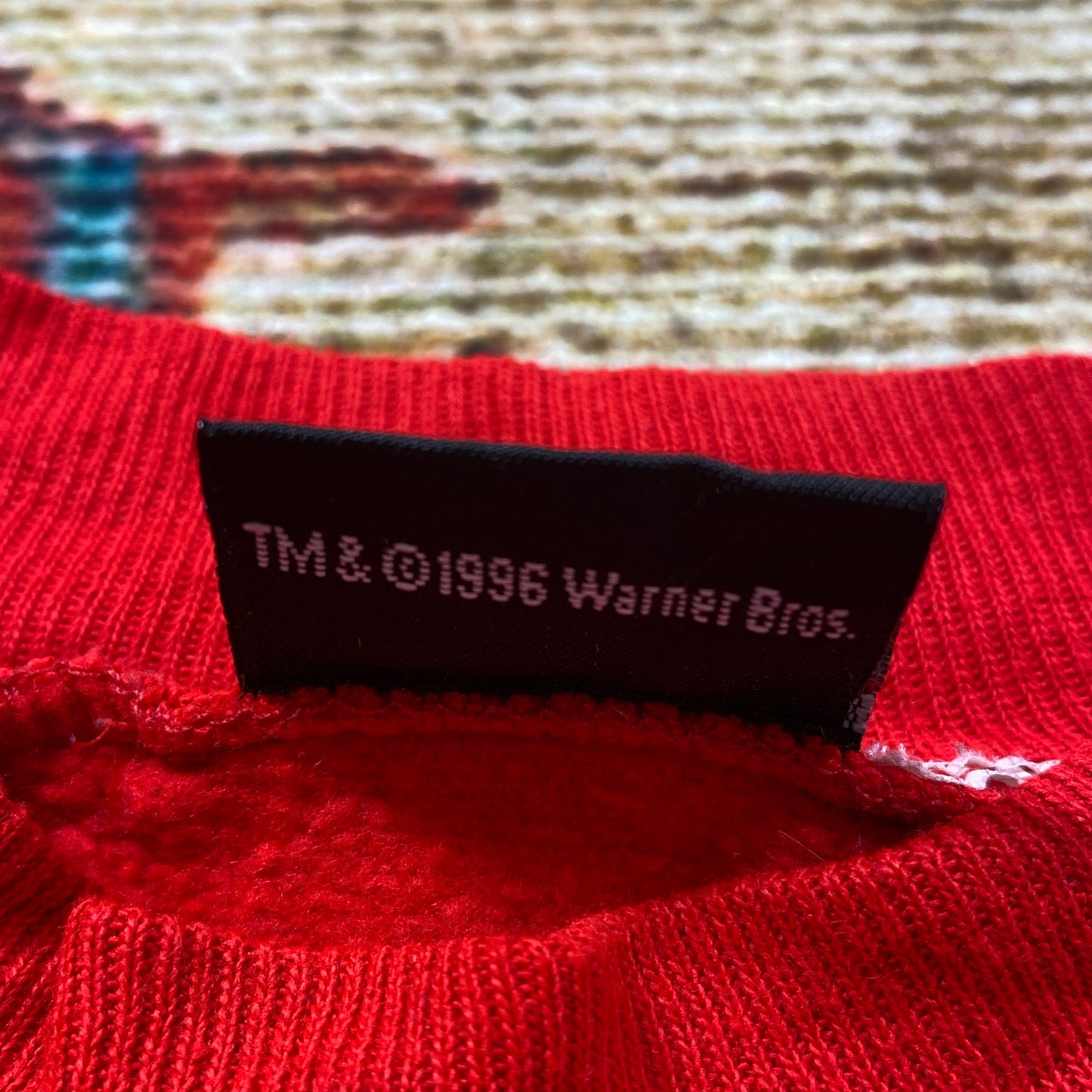 1996 Lola Bunny Space Jam mock neck sweater