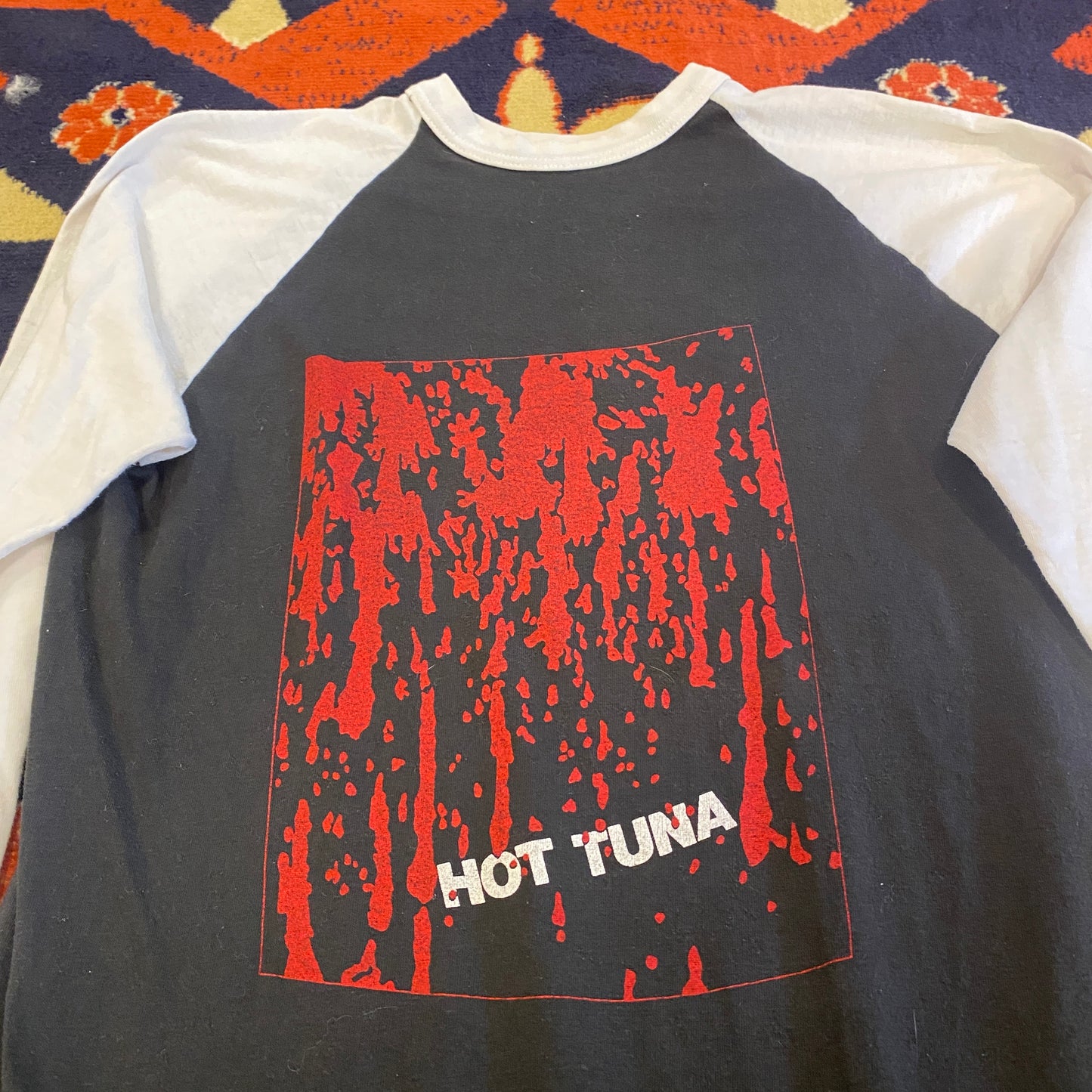 1983 Hot Tuna tour raglan