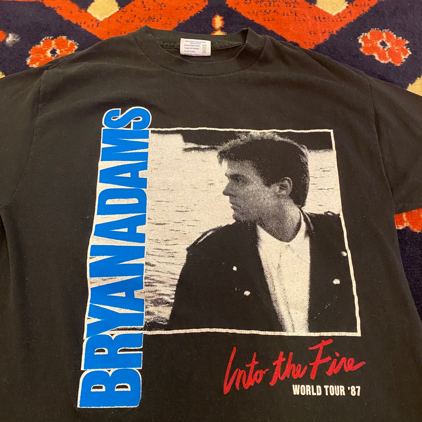 1987 Bryan Adams tour tee