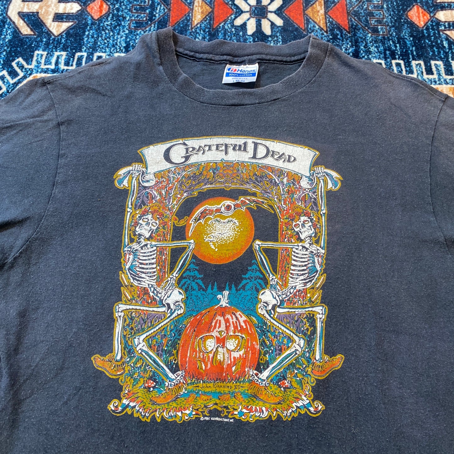 1985 Grateful Dead Fall/Winter tour halloween tee