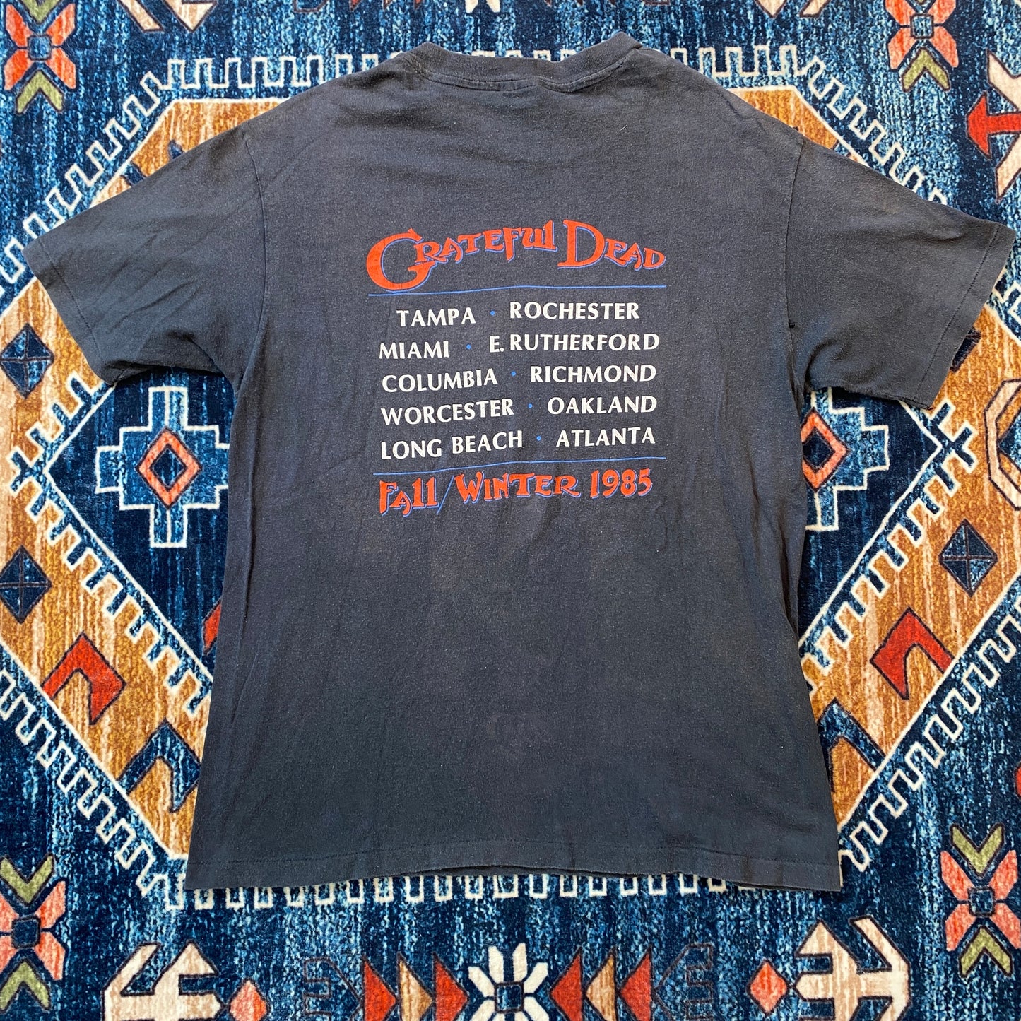 1985 Grateful Dead Fall/Winter tour halloween tee