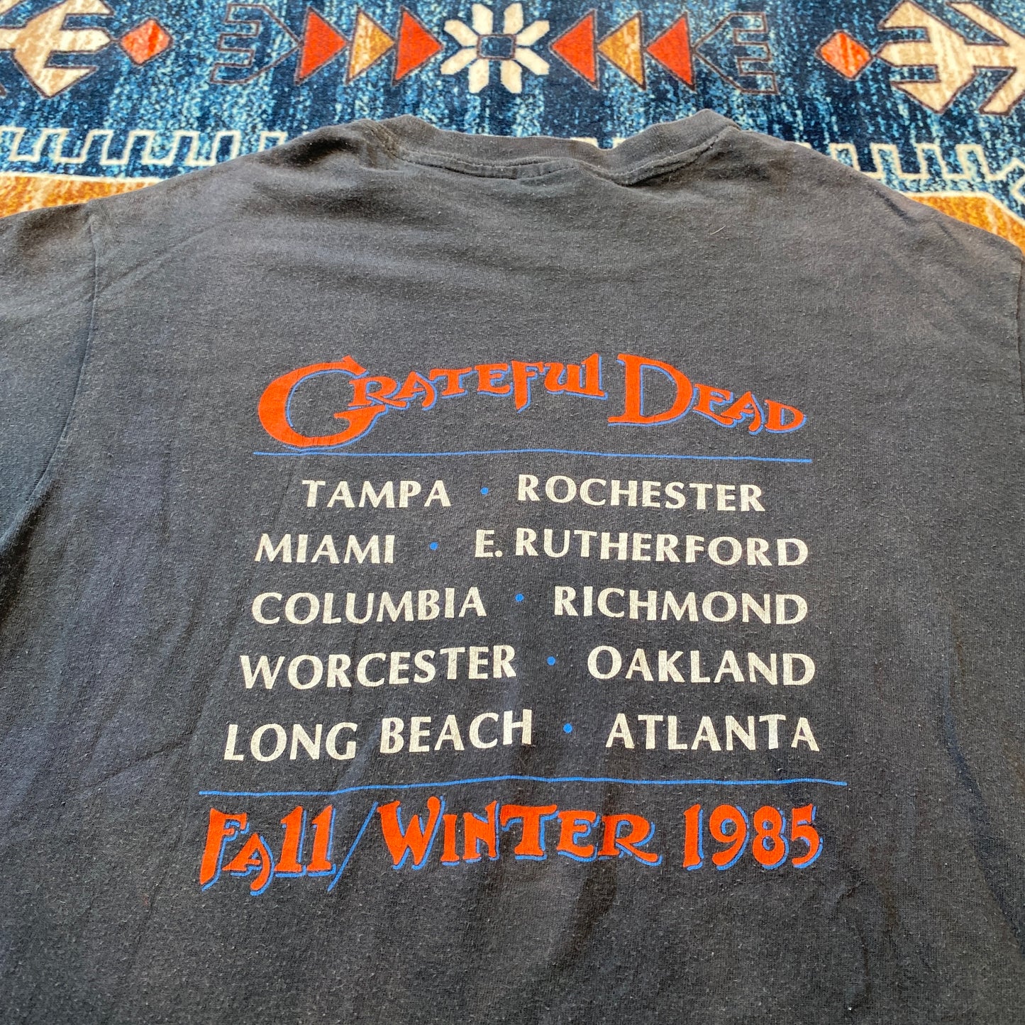 1985 Grateful Dead Fall/Winter tour halloween tee