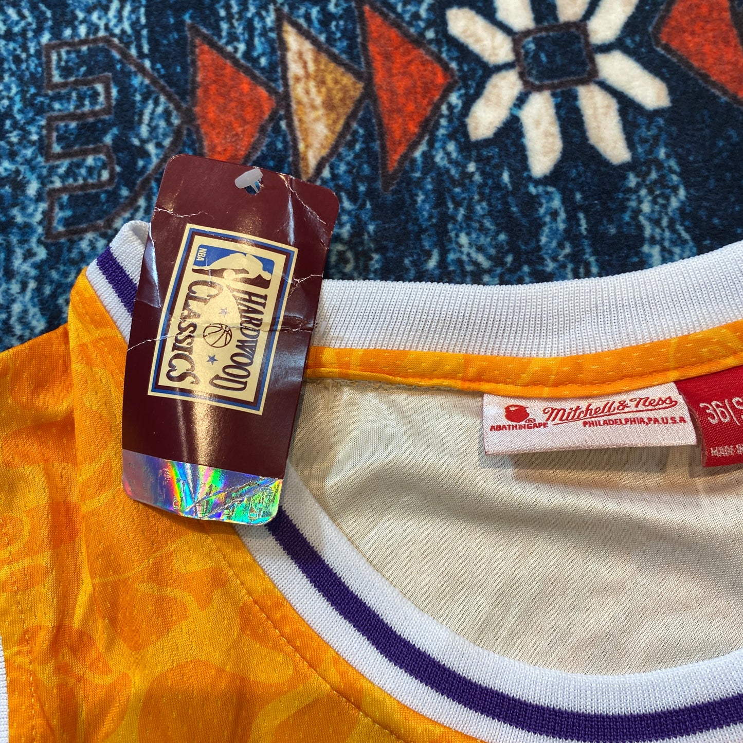 Bathing Ape x LA Lakers Mitchell & Ness jersey Deadstock NWT