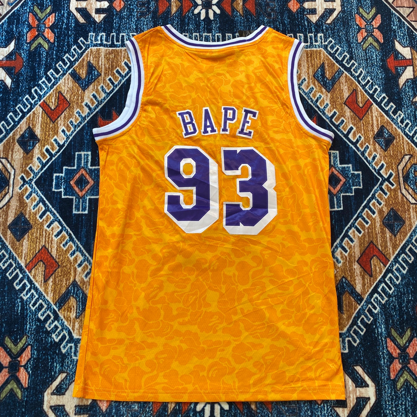 Bathing Ape x LA Lakers Mitchell & Ness jersey Deadstock NWT