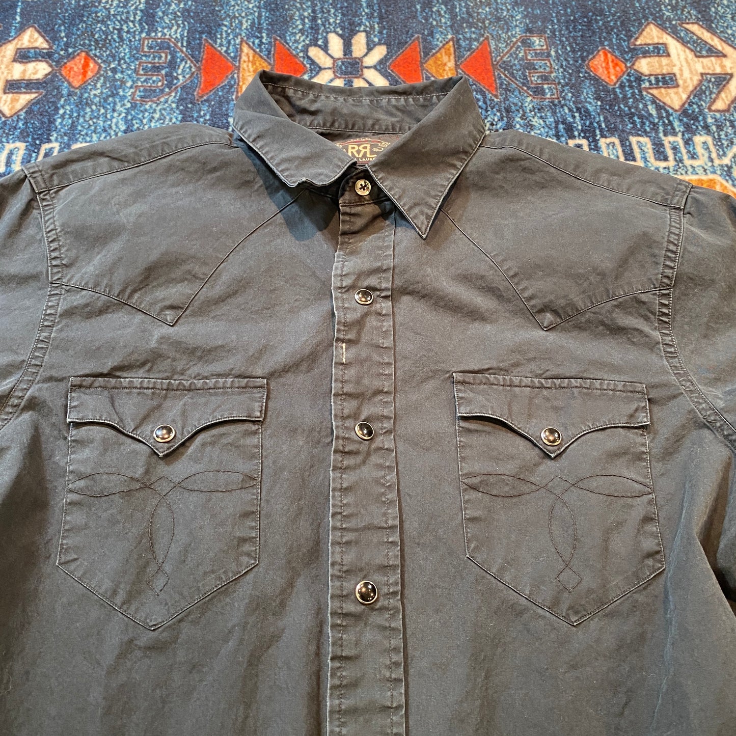 Ralph Lauren Double RL Pearl Snap Western L/S shirt