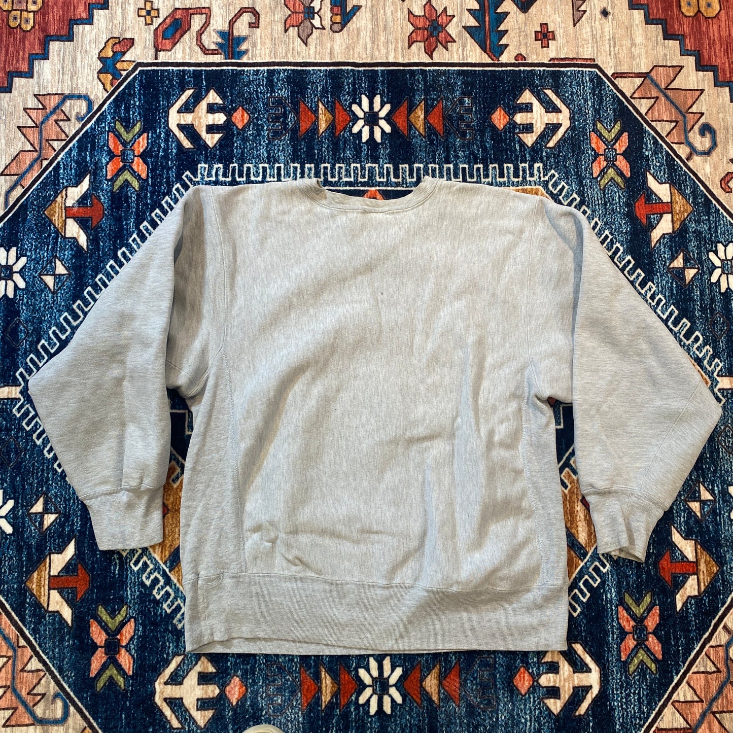 90s Champion Reverse Weave blank grey crewneck