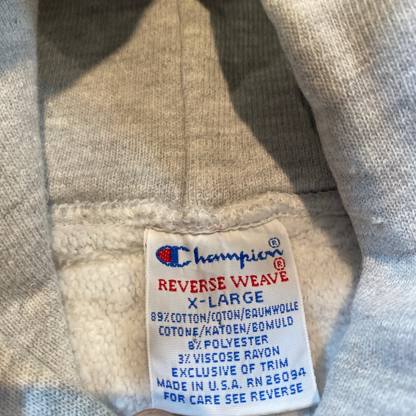 90s Champion Reverse Weave Wayland Baptist University hoodie