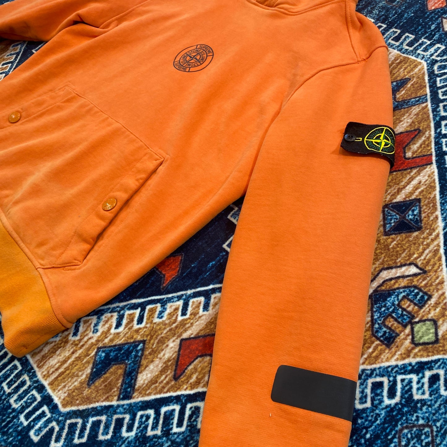 2017 Supreme x Stone Island hoodie