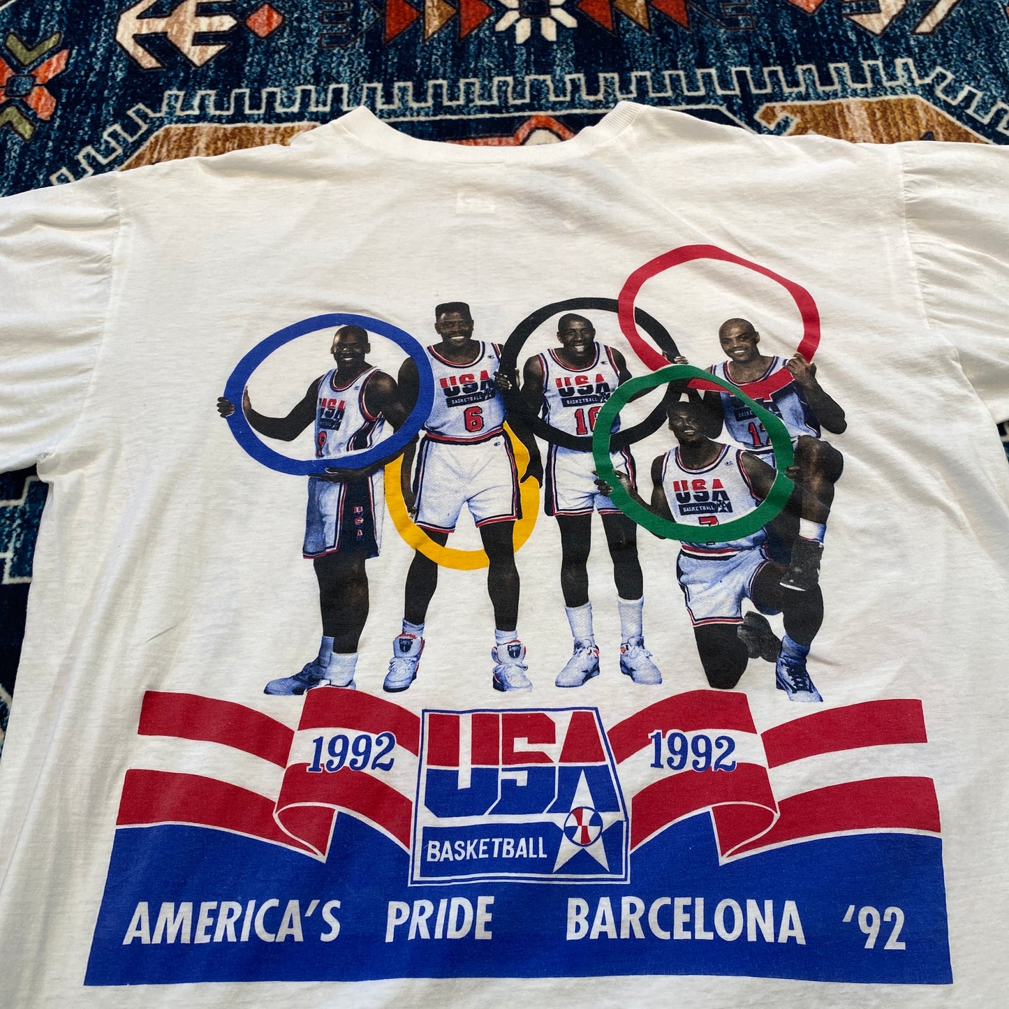 1992 USA Olympic Dream Team Barcelona tee