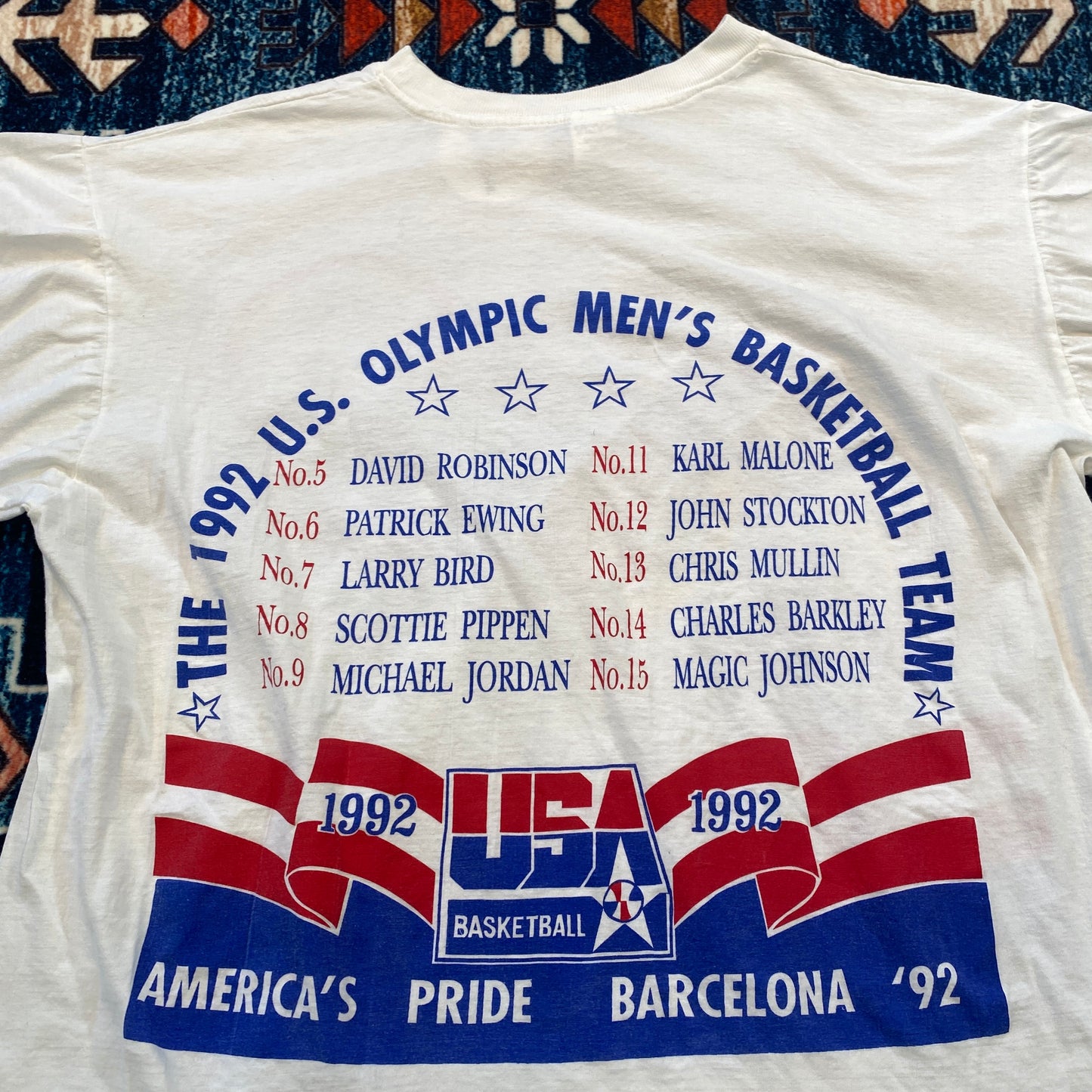 1992 USA Olympic Dream Team Barcelona tee