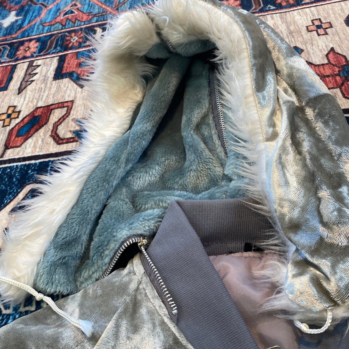 70s/80s Japanese velvet embroidered souvenir jacket