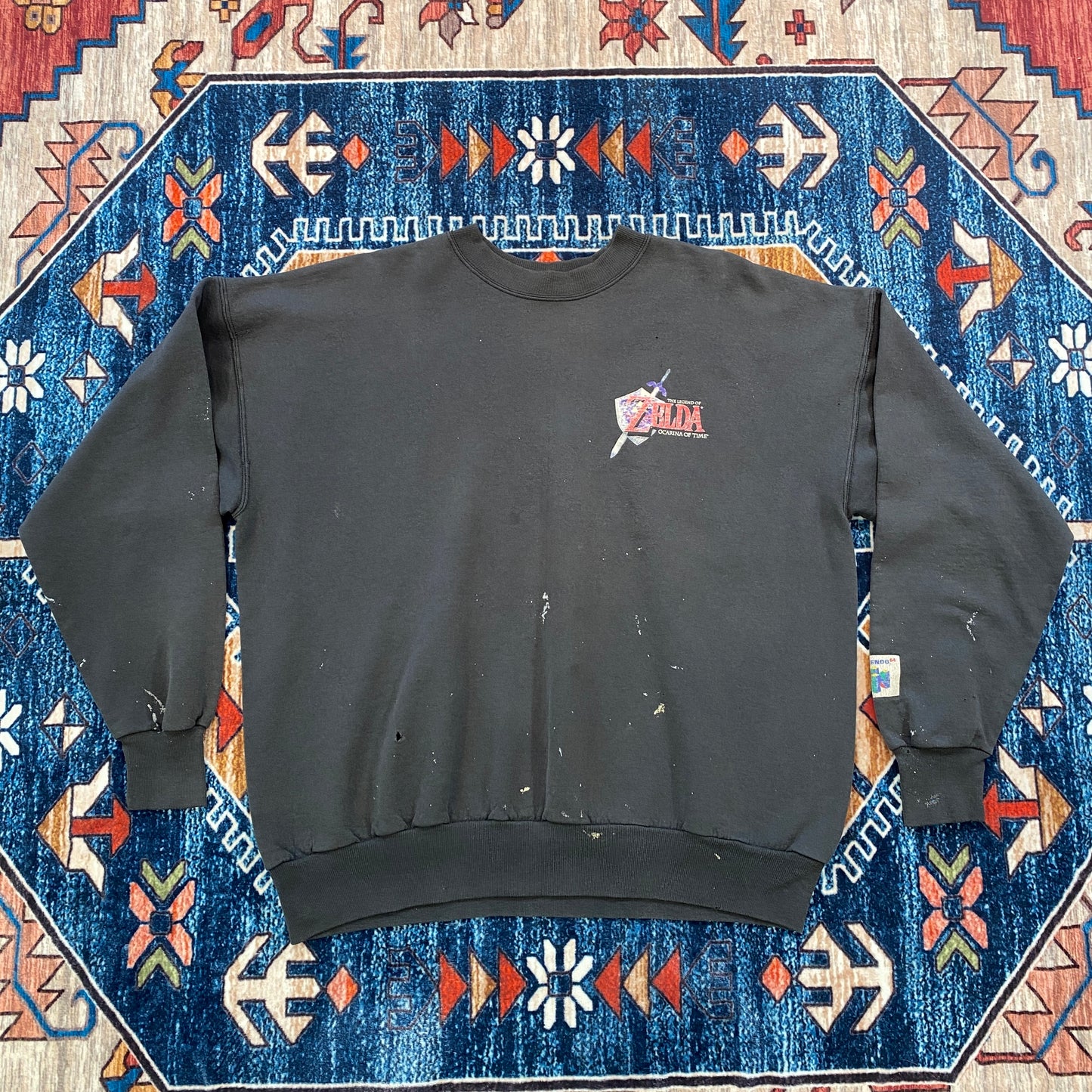 90s Zelda Ocarina of Time promo crewneck