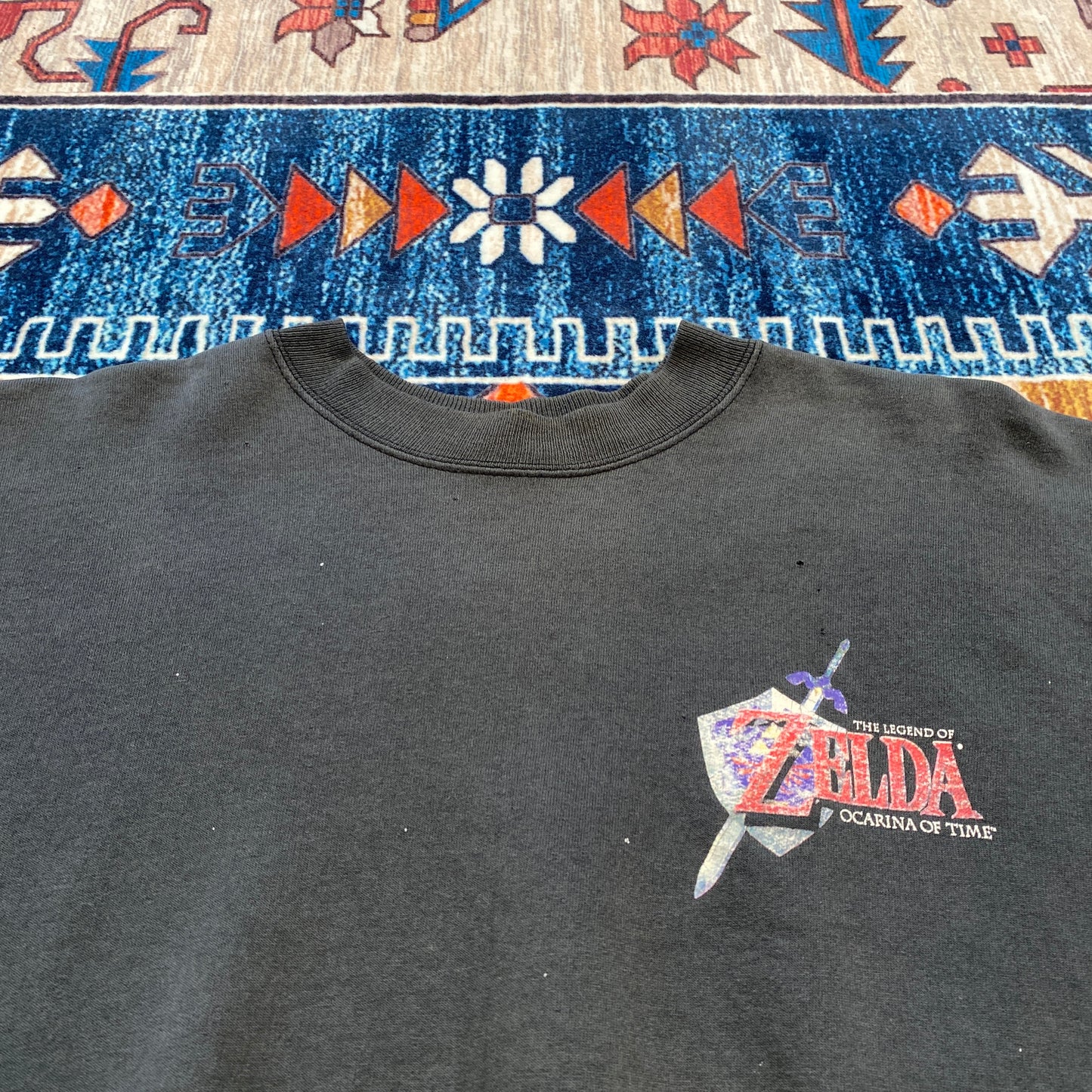 90s Zelda Ocarina of Time promo crewneck