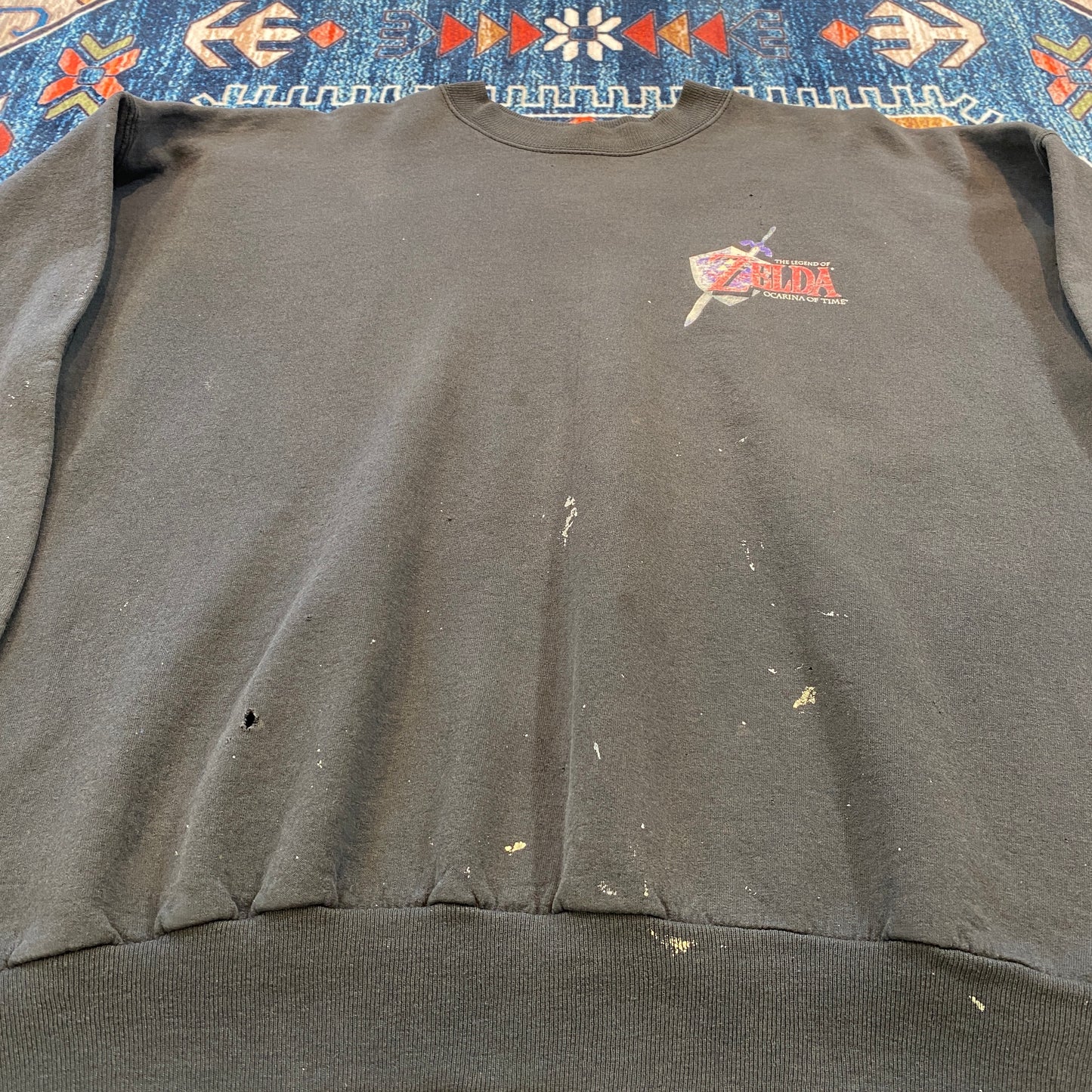 90s Zelda Ocarina of Time promo crewneck