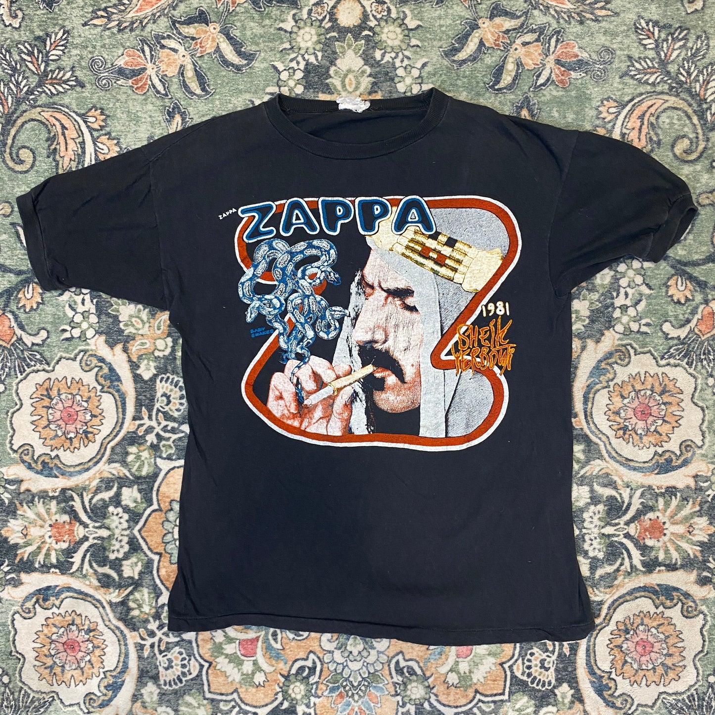 1981 Frank Zappa Sheik Yerbouti Tee