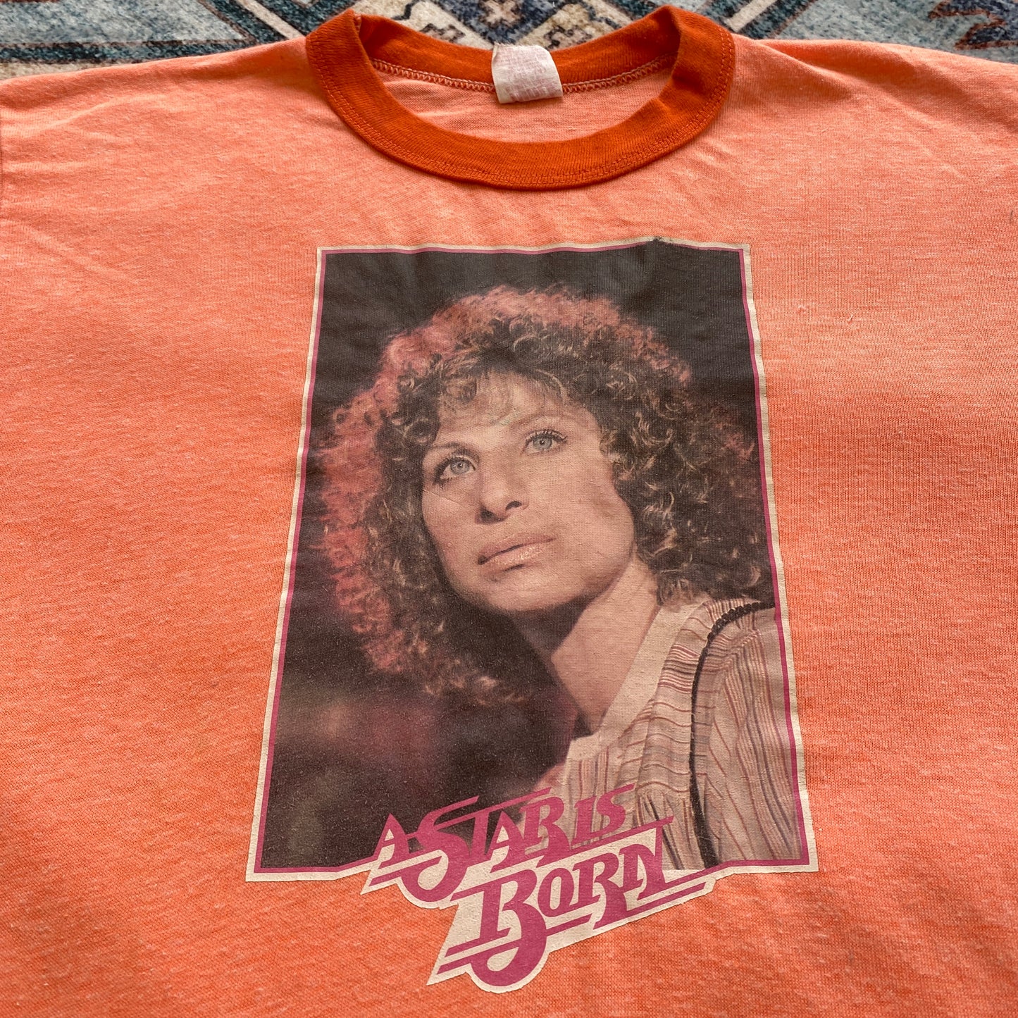 RARE 70s Barbra Streisand A Star is Born tee