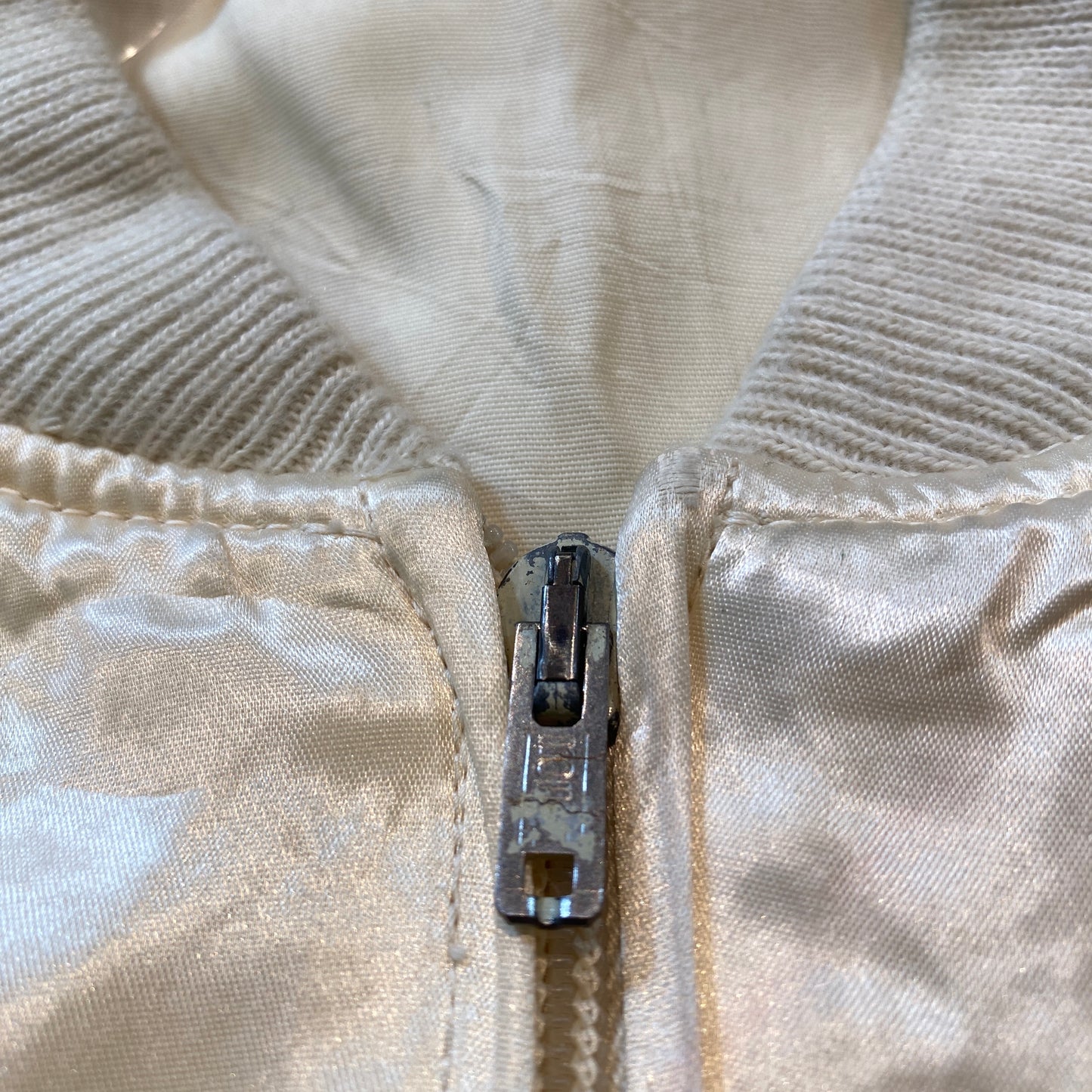 80s PM Magazine velour track jacket “Dick” embroidered