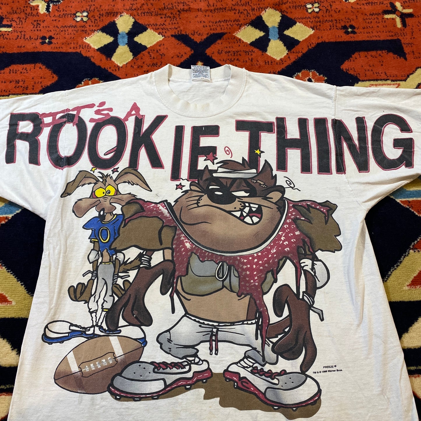90s Looney Toons Rookie Thing tee