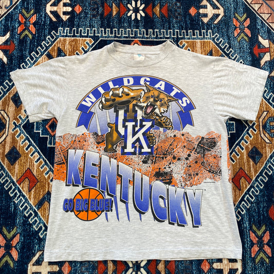90s University of Kentucky Wildcats AOP tee